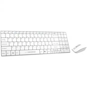Ensemble clavier et souris Esperanza Liberty EK122W, blanc