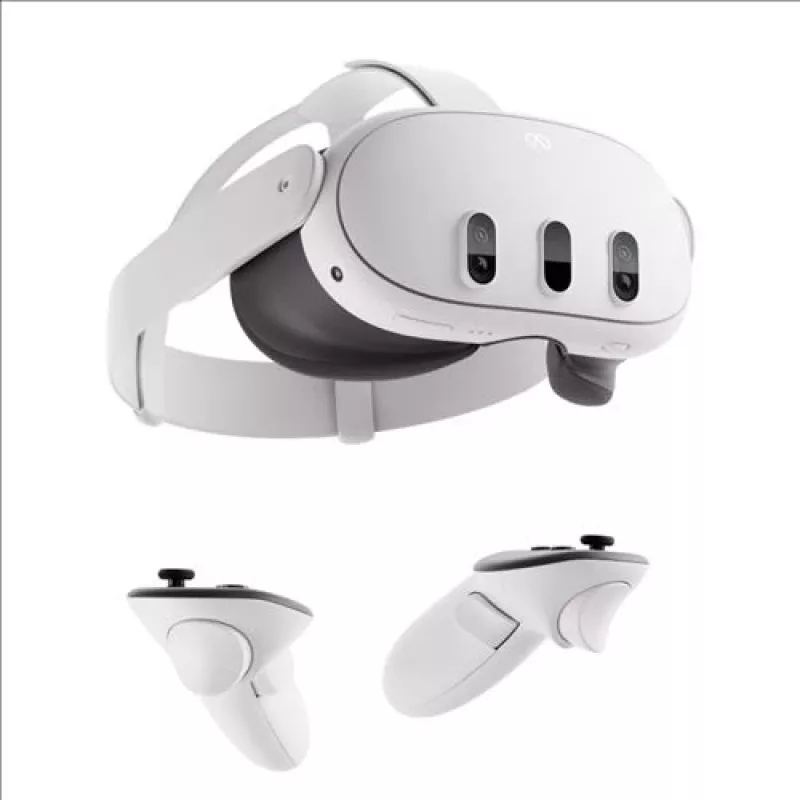 Casque VR de réalité mixte Meta Quest 3 512 Go, blanc