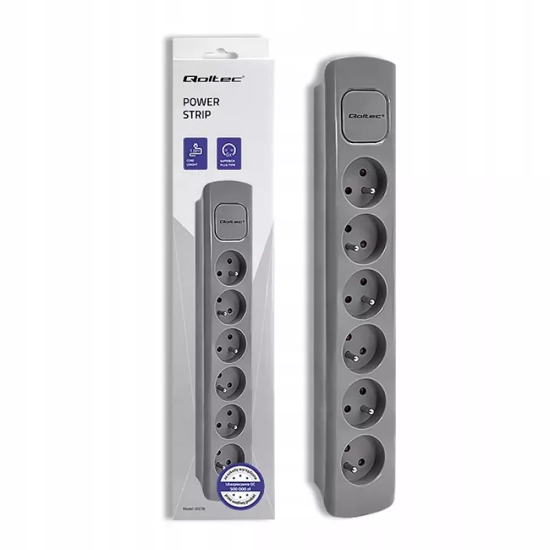Qoltec 50277 Produit gris