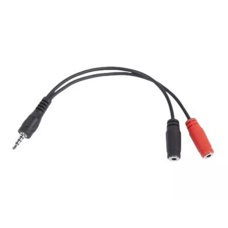 CÂBLE AUDIO 3.5MM 4-PIN VERS 3.5MM S+MIC CCA-417 GEMBIRD
