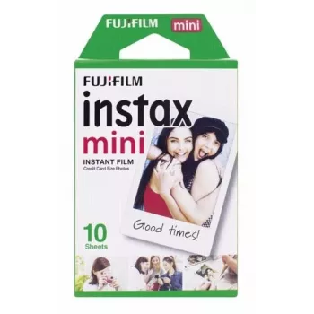 Film instantané Instax Mini à bord blanc, pack de 10 vues, compatible avec tous les appareils photo et imprimantes Instax Mini, Mini 10 vues à bord blanc