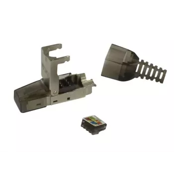 Connecteur TP Synergy 21, à monter sur site, CAT6A, RJ45, sans outil