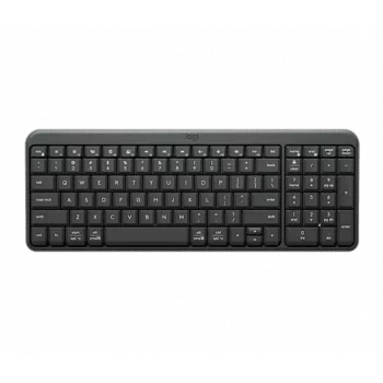 Clavier sans fil compact Logitech K250 disposition US, récepteur nano USB, touches à profil bas