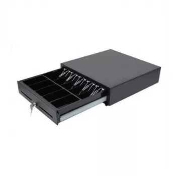TCS HS-410A 410 (P) x 415 (Pr) x 100/114 (H) mm 8 pièces/4 billets (pince en fil métallique) DC24V avec RJ11, micro-interrupteur avec deux fentes médias en standard. (HS-410A)