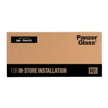 Protection d'écran confidentialité 2 voies PanzerGlass iPhone 15 Pro Max UW-FastFit