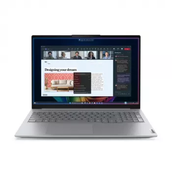 Ordinateur portable professionnel Lenovo ThinkBook 16 G9 IPL 21UR0073PB, Intel Core Ultra 7 355, 16 pouces WUXGA, 16 Go DDR5, 512 Go SSD, Windows 11 Pro, clavier QWERTY anglais