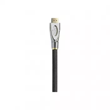 Câble HDMI 2.0 PYTHON 2 m noir 4K 60Hz 18Gbps tresse en nylon