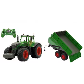 Jamara Fendt 1050 Vario tracteur RC avec remorque, 1:16