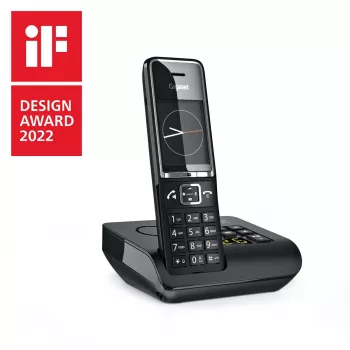 Gigaset Comfort 550A téléphone sans fil avec répondeur, noir