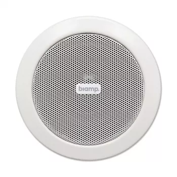 Biamp CM3T haut-parleur de plafond 2 voies - blanc (RAL 9010)