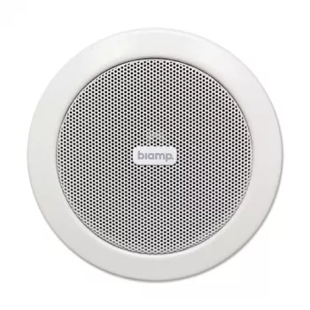 Biamp CM3T haut-parleur de plafond 2 voies - blanc (RAL 9010)
