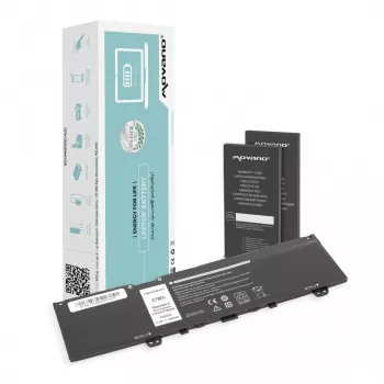 MITSU batterie Y5XF9 pour Dell Inspiron 13 5370 7373 7386 - 3200 mAh (37 Wh)