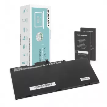 MITSU batterie TA03XL pour HP 745 755 840 850 G4 14u 15u G4 - 4078 mAh (46,5 Wh)