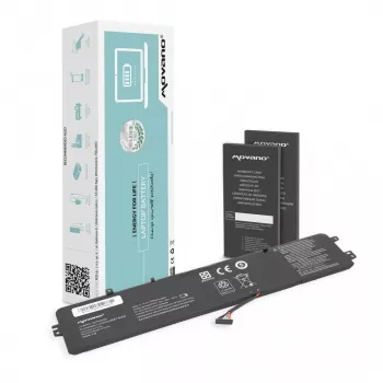 MITSU batterie L14M3P24 L14S3P24 pour Lenovo IdeaPad 700-15ISK - 4000 mAh (44 Wh)