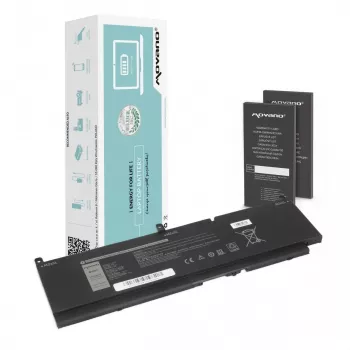 Batterie MITSU PKWVM pour Dell Precision 15 7550 7560 Precision 17 7760 - 7400 mAh (84 Wh)