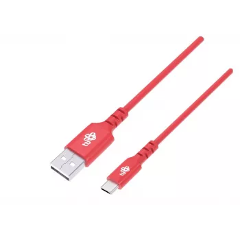 TB Câble USB-C vers USB-C 1 m rouge 100W charge rapide et synchronisation des données