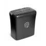 WALLNER Shredder XD1012 CD Destructeur de documents coupe croisée, 6 feuilles, 10 L, noir