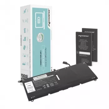 MOVANO Batterie DXGH8 G8VCF pour Dell XPS 13 9370 9380 - 5500 mAh (41 Wh)