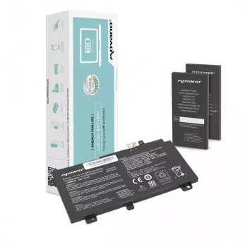 MOVANO Batterie B31N1726 pour Asus FX504 FX505 FX80G - 3900 mAh (44 Wh)