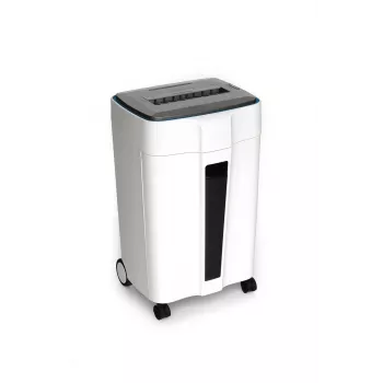 WALLNER destructeur de documents HD-220 C4 coupe en particules, 10 feuilles, 20L, noir