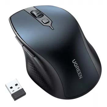 Souris sans fil UGREEN MU101 2.4G+BT bleue