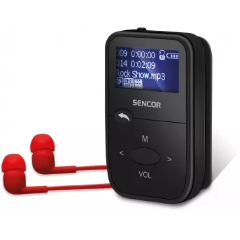 Lecteur MP3 SENCOR SFP 4408BK 8 Go FM