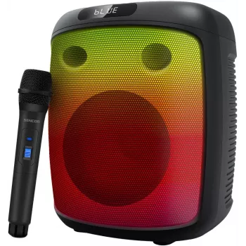 SENCOR Partycon BASE Enceinte Bluetooth portable 100W, IPX4, TWS, LED