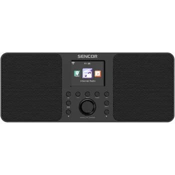 SENCOR SIR 6100WDB Radio Internet avec DAB+, FM, Wi-Fi, Bluetooth, USB, 2x10W, blanche