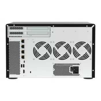 QNAP TVS-h1277AX-R5-16G NAS QuTS hero 12 baies, 8x 3.5 SATA + 4