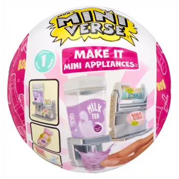 MGA Miniverse Make It Mini Boba Machine kit créatif DIY