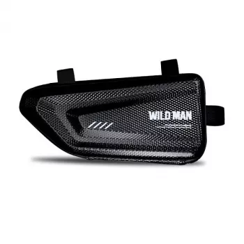 WILDMAN E4 Sacoche de cadre de vélo L 1,5L noire