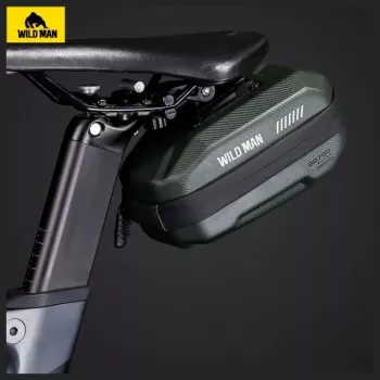 WILDMAN GD700 Sacoche de selle de vélo verte