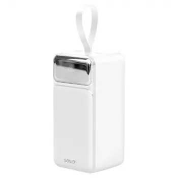 Savio BA-15 Batterie externe 50000 mAh blanche