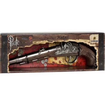 PULIO Gonher pistolet de pirate en métal, jouet