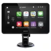 Récepteur multimédia 2-DIN SENCOR SCT M760BWT 7 pouces CarPlay Android Auto sans fil avec entrée caméra de recul
