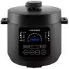 Multicuiseur CONCEPT CK6001 5 L 900 W 10 programmes antiadhésif noir/acier inoxydable