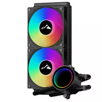 Refroidisseur liquide AIO pour CPU EKL AlpineFlow 240 ARGB - noir