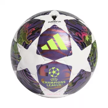 adidas UCL 25/26 Final Pro Sala Futsal Ball Purple/White