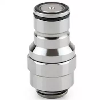 Raccord rapide Thermal Grizzly DeltaMate mâle - M, nickel brillant