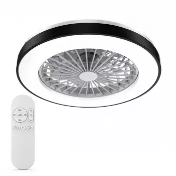 Ventilateur de plafond connecté WiFi Extralink Orbit Ring 20, blanc, commande par application, 50,8 cm