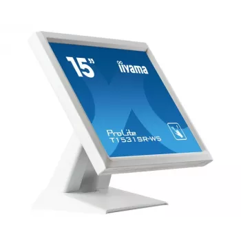 Écran LED tactile résistif 5 fils Iiyama ProLite T1531SR-W5 15 inch XGA 4:3, blanc
