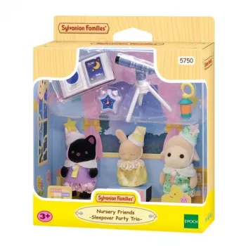 Coffret de jeu Sylvanian Families cabane aventure soirée pyjama