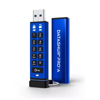Clé USB 3 iStorage datAshur PRO+A 64 Go, 256 bits (IS-FL-DA3A-256-64)