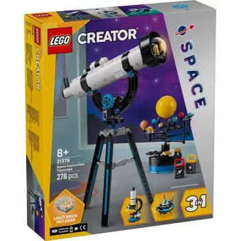 Télescope d'exploration spatiale LEGO Creator 3-in-1 31378