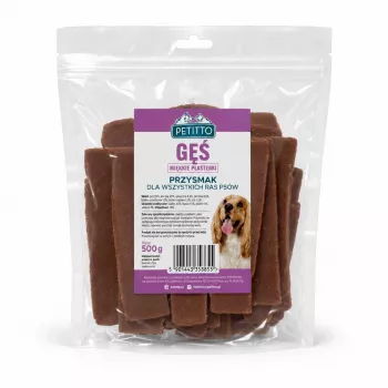 PETITTO Goose Slices Dog Treats