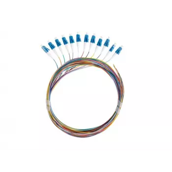Pigtail LANBERG SM LC/UPC Semi-Tight 9/125 G657A1 12x2m multicolore
