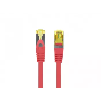 Câble patch cuivre Cat.6A S/FTP LSZH LANBERG 20 m rouge - Fluke testé
