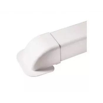 Plaque de recouvrement murale IVENSIS IPWE60 blanche 60x60 mm ABS