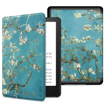 Coque Tech-Protect SmartCase pour Kindle Paperwhite 2024 / Colorsoft / Signature Edition, sakura