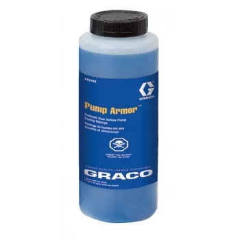 GRACO Pump Armor liquide 1L - liquide de stockage antigel et anticorrosion rose pour pulvérisateurs Airless et nettoyeurs haute pression